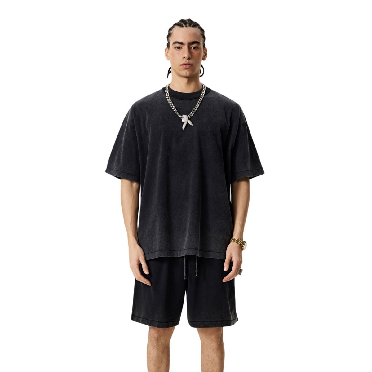 Heavyweight Wash Baggy Tee 8oz