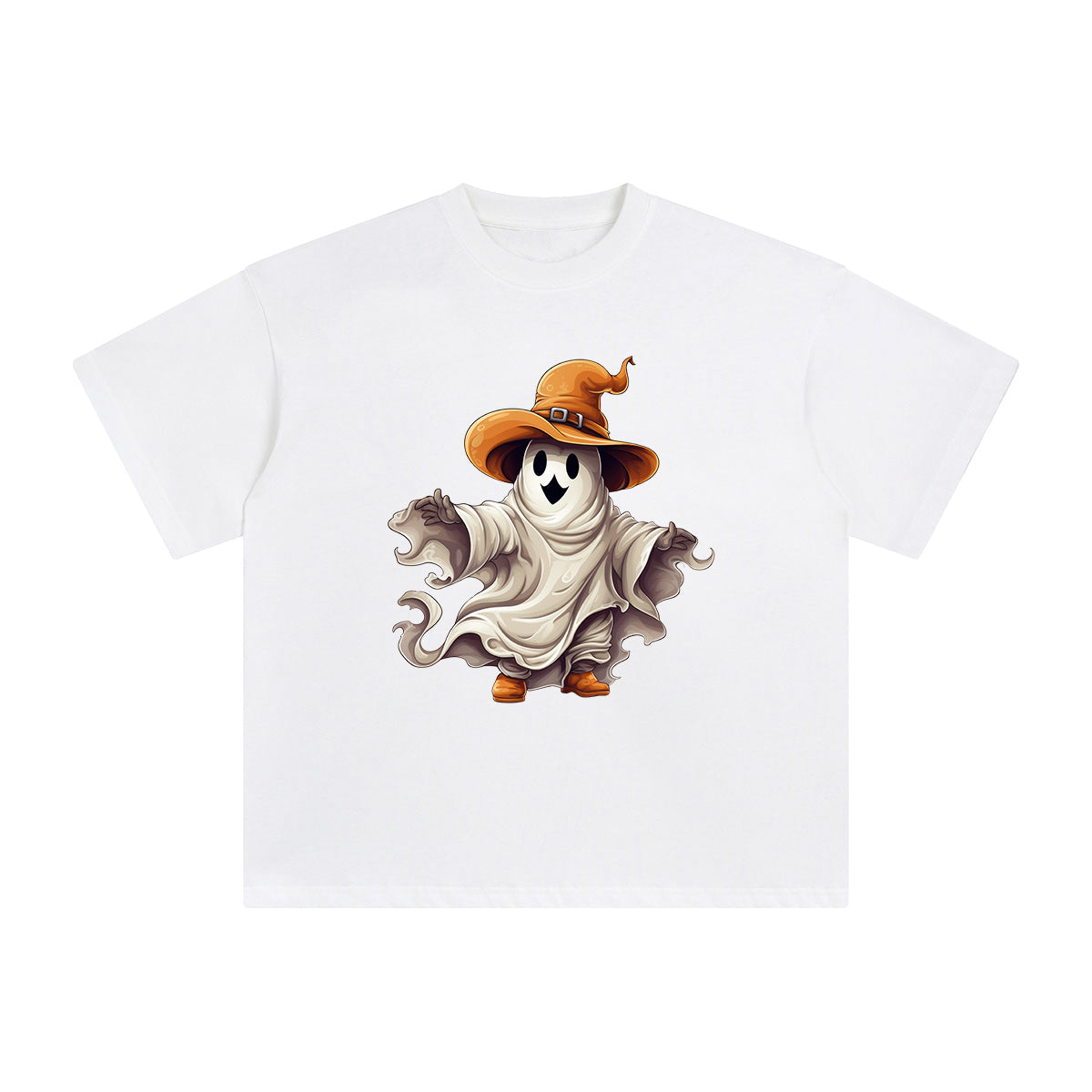 Ghost Graphic Tee-INNBLAC Fashion Apparel