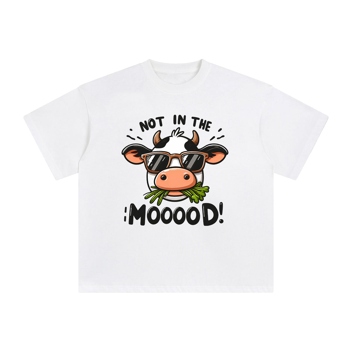 Not In The Moood Graphic Tee-INNBLAC Fashion Apparel