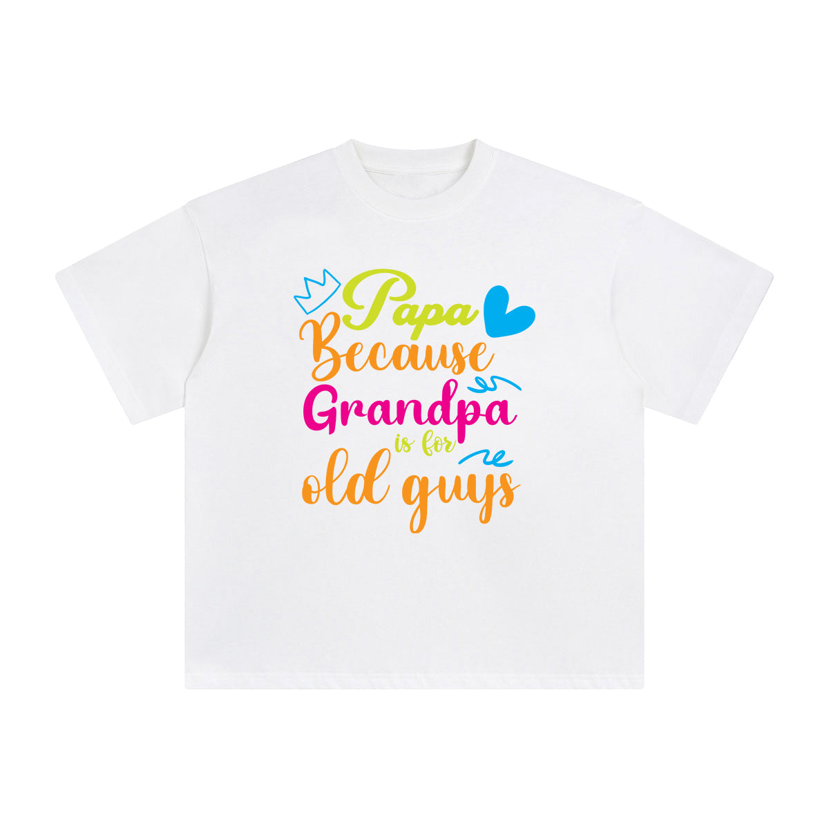 Papa Quote Aesthetic Graphic Tee-INNBLAC Fashion Apparel