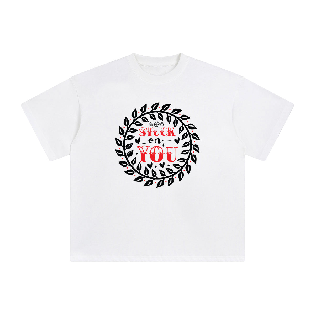Stuck On You Graphic Tee-INNBLAC Fashion Apparel