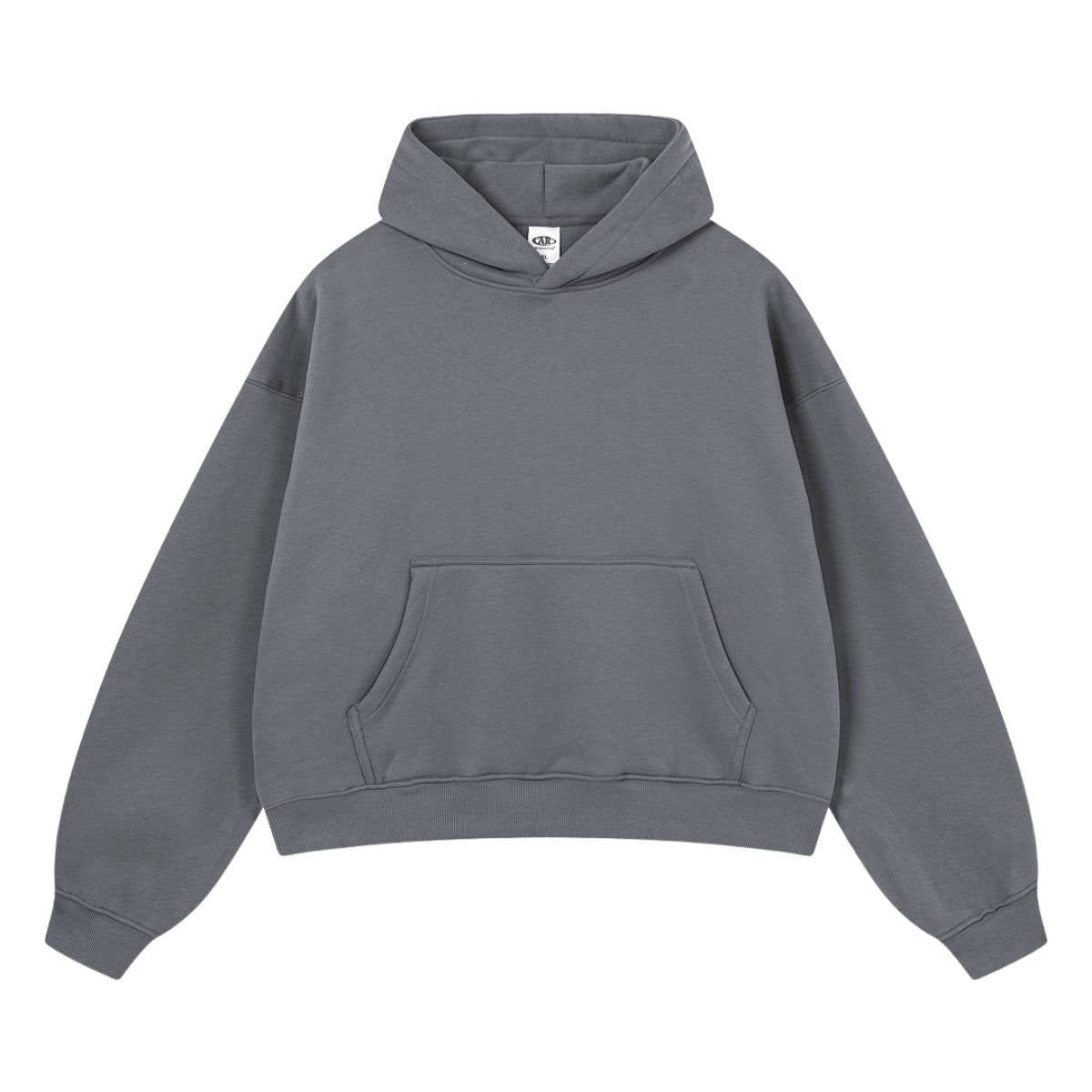 Sudadera con capucha de felpa de novio de gran tamaño