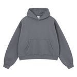 Sudadera con capucha de felpa de novio de gran tamaño