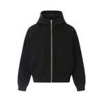 Vintage Washed Hooded Denim Work Jacket for Men