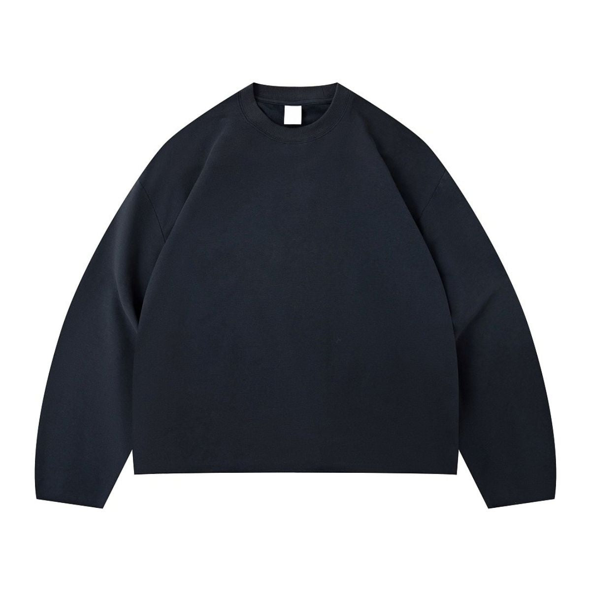 Curved Sleeve Modal French Terry Long Sleeve Tee