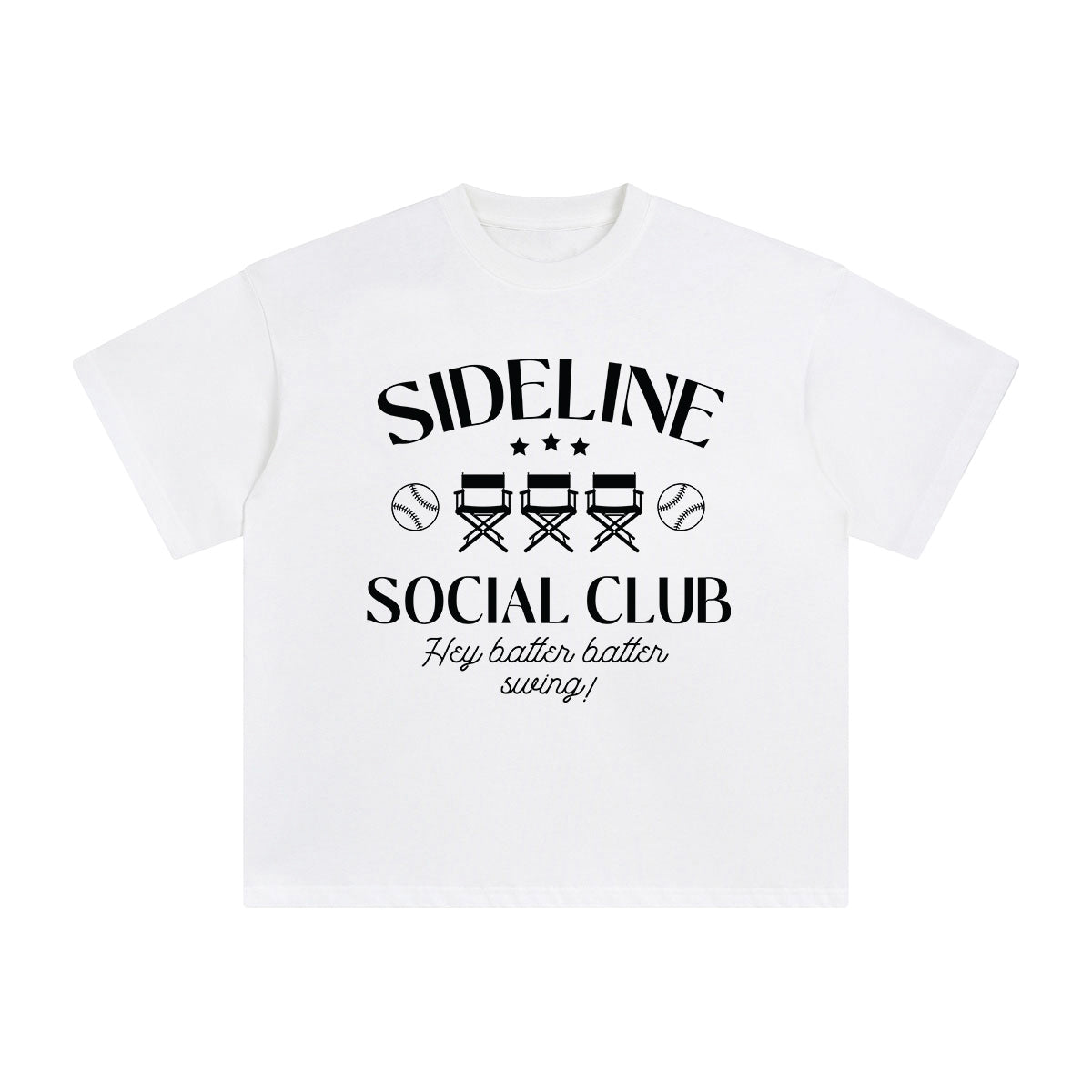 Sideline Social Club Graphic Tee-INNBLAC Fashion Apparel