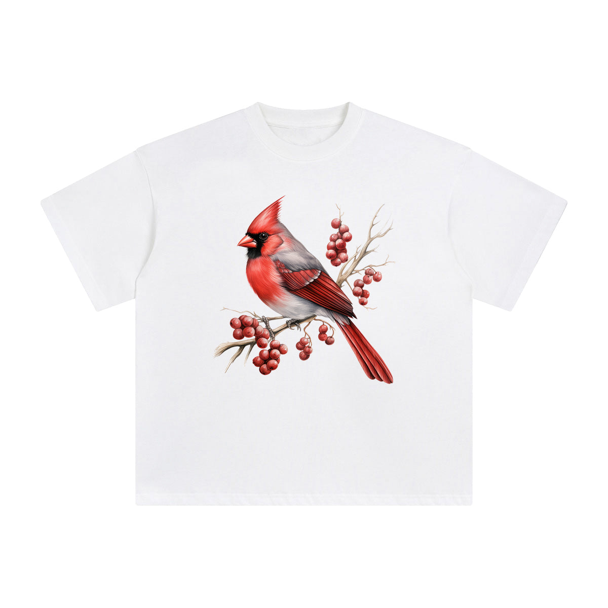 Cardinal Graphic Tee-INNBLAC Fashion Apparel