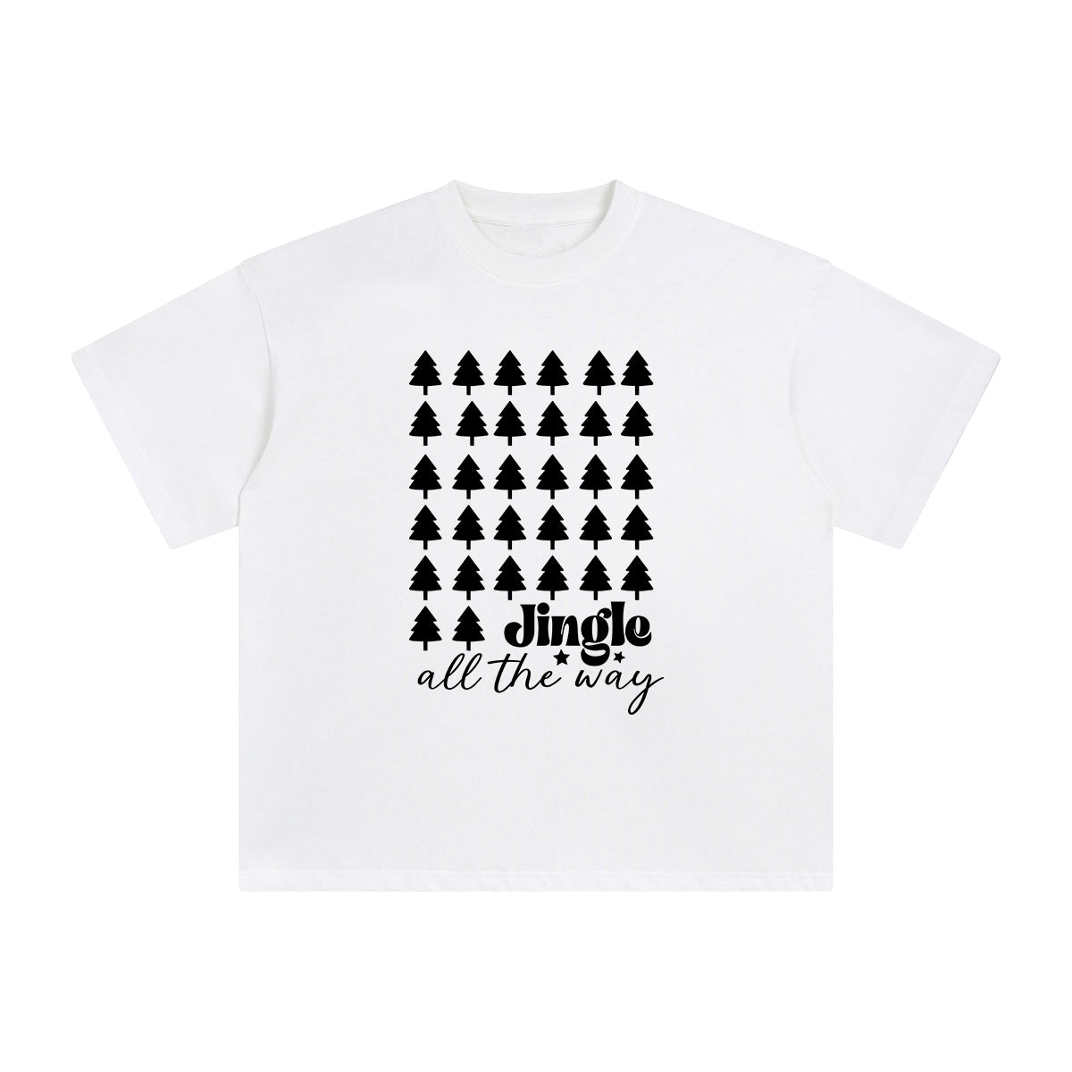 Jingle All The Way Graphic Tee-INNBLAC Fashion Apparel