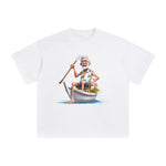 Grandpa On Boat Graphic Tee-INNBLAC Fashion Apparel