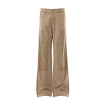 Vintage Washed Distressed Utility Straight Leg Pants