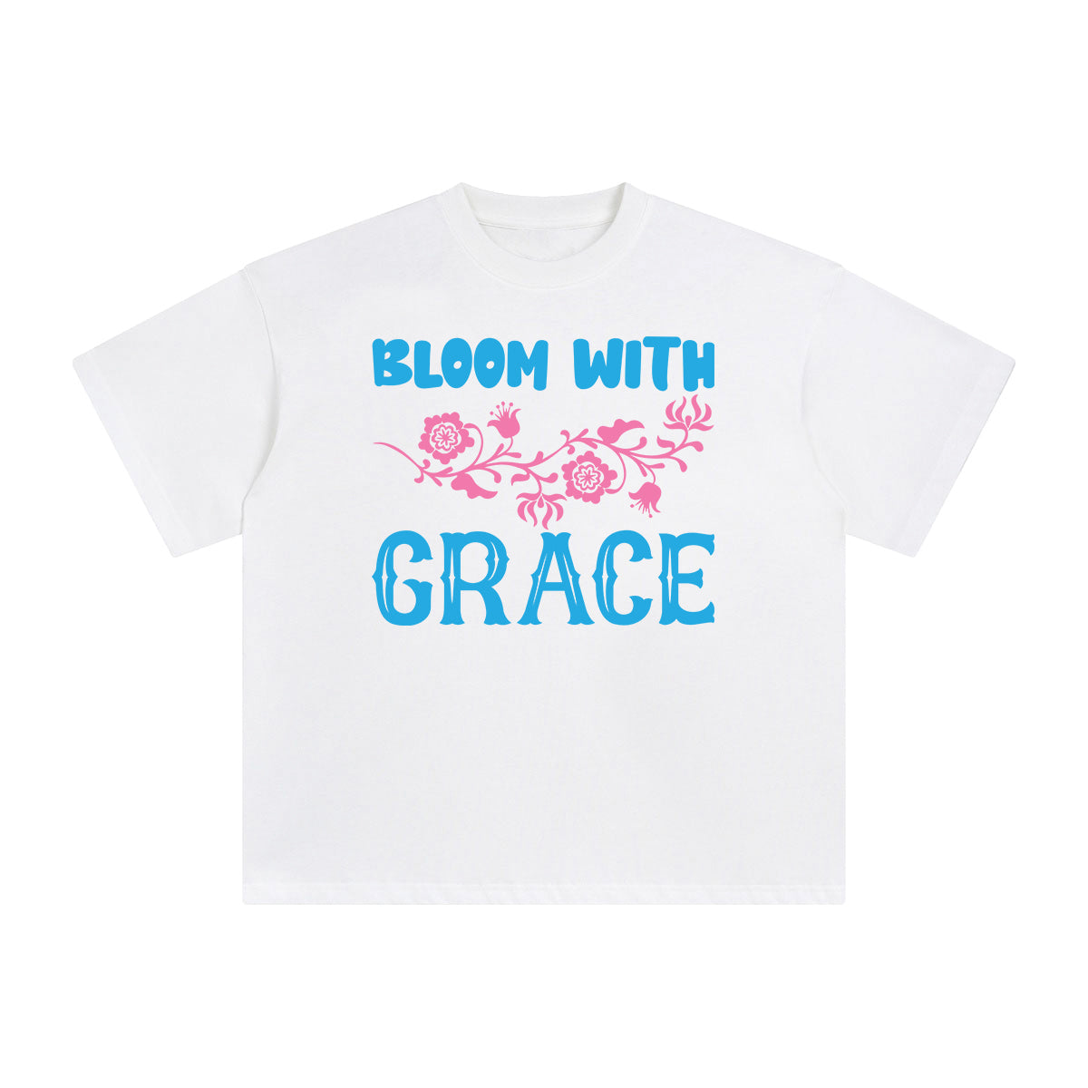 Bloom With Grace Graphic Tee-INNBLAC Fashion Apparel
