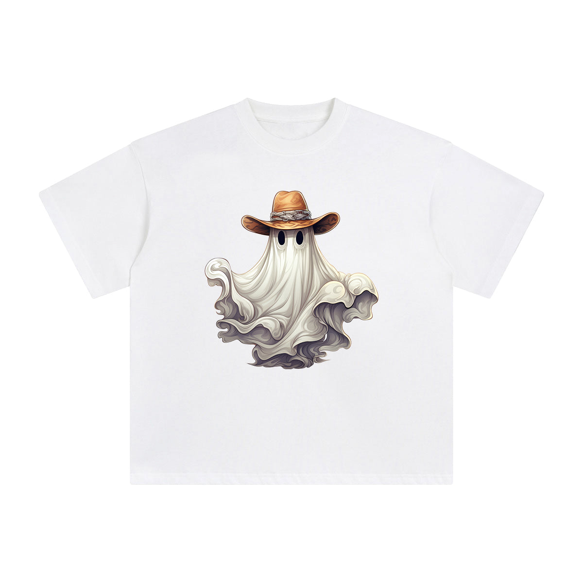 Cowboy Ghost Graphic Tee-INNBLAC Fashion Apparel