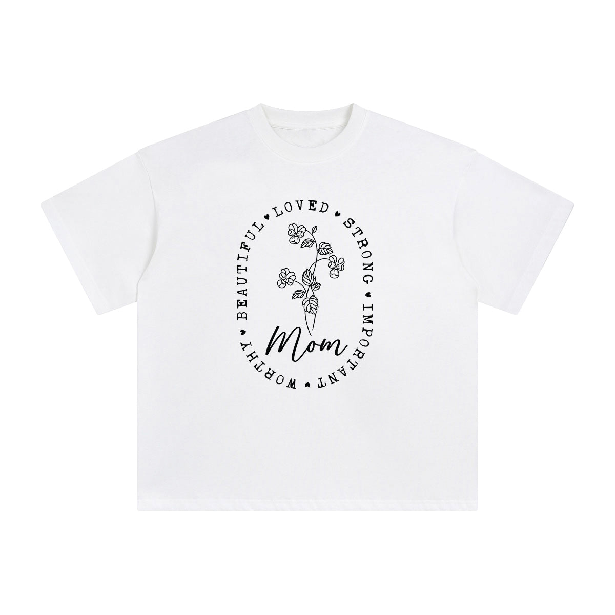 Mom Graphic Tee-INNBLAC Fashion Apparel