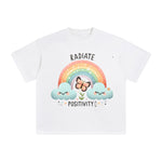 Radiate Positivity Graphic Tee-INNBLAC Fashion Apparel