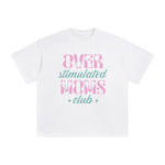 Over Stimulated Moms Club Graphic Tee-INNBLAC Fashion Apparel