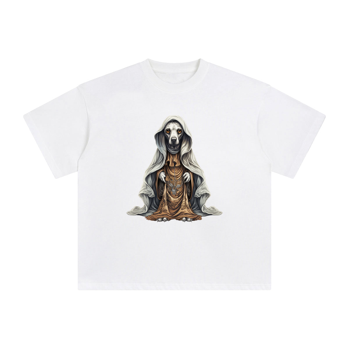 Ghost Dog Graphic Tee-INNBLAC Fashion Apparel
