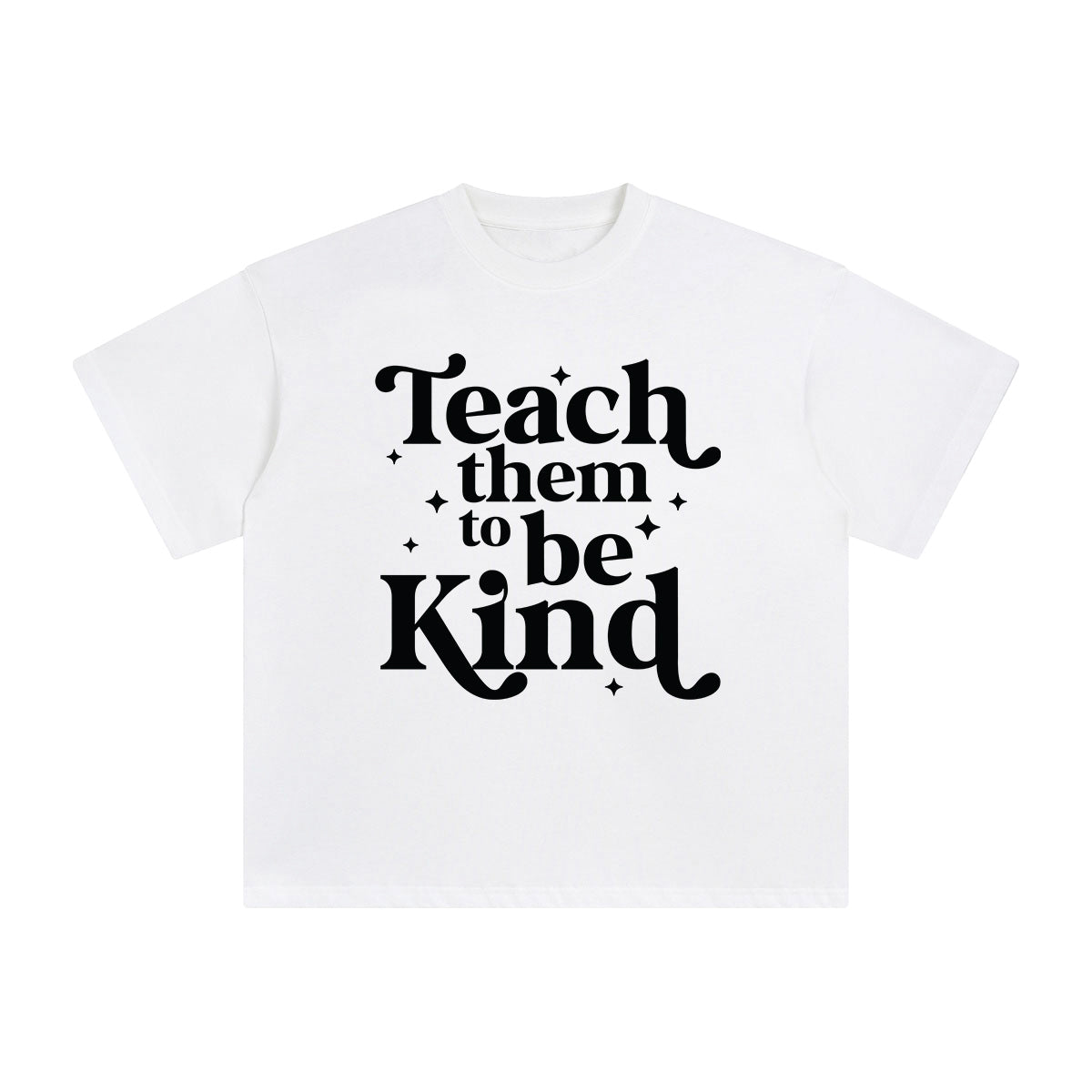 Teach Them To Be Kind Graphic Tee-INNBLAC Fashion Apparel