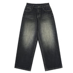 High Street Baggy Wide Leg Denim Jeans