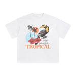 Vintage Tropical Graphic Tee-INNBLAC Fashion Apparel