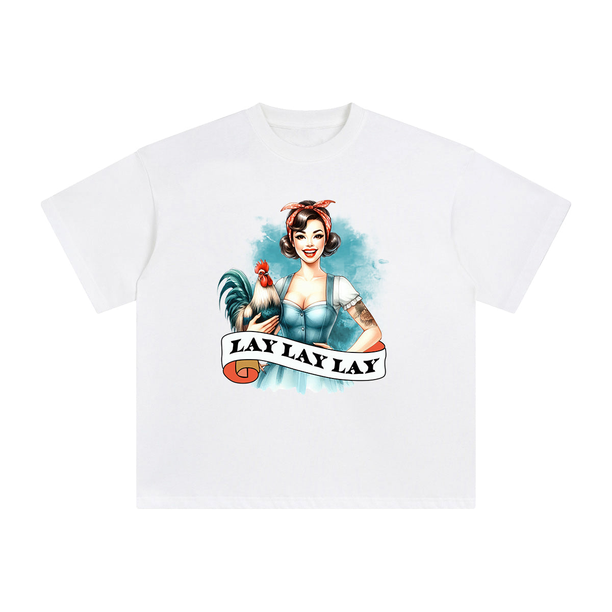 Lay Lay Lay Graphic Tee-INNBLAC Fashion Apparel
