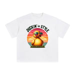 Duckin' In Style Graphic Tee-INNBLAC Fashion Apparel