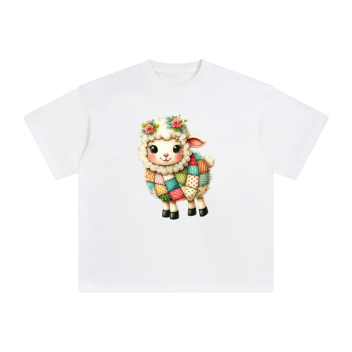 Sheep Graphic Tee-INNBLAC Fashion Apparel