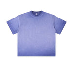 Camiseta desteñida con lavado a la piedra de 7.5 oz