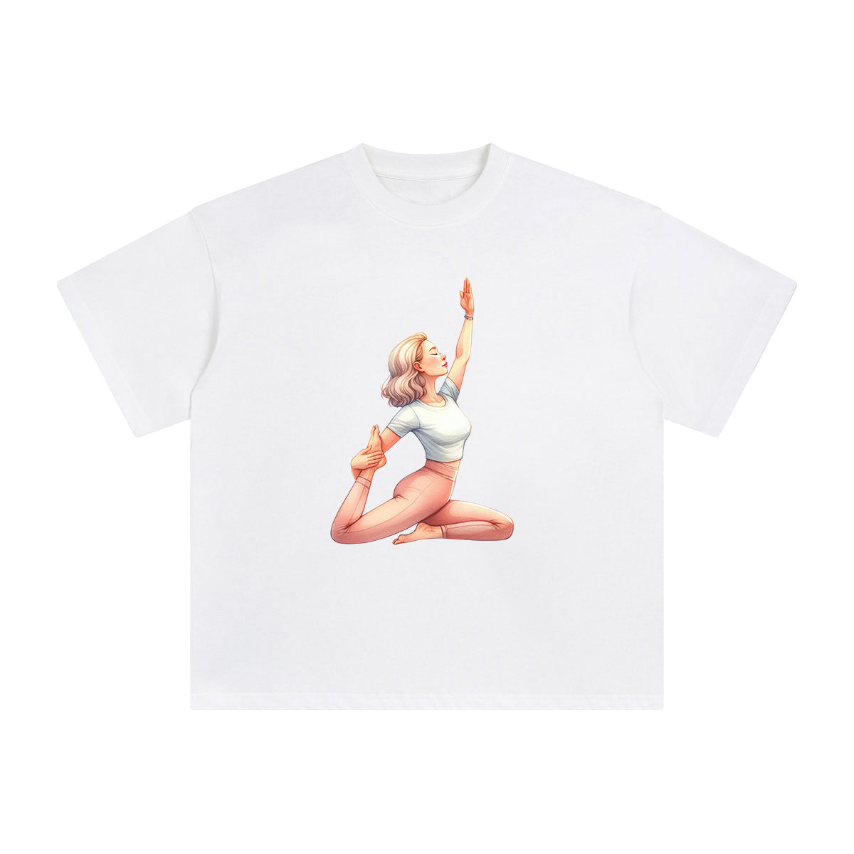 Yoga Mom Comic Graphic Tee-INNBLAC Fashion Apparel