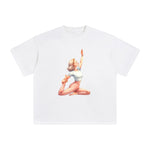 Yoga Mom Comic Graphic Tee-INNBLAC Fashion Apparel