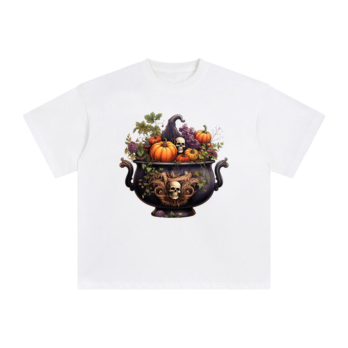 Halloween Pot Graphic Tee-INNBLAC Fashion Apparel