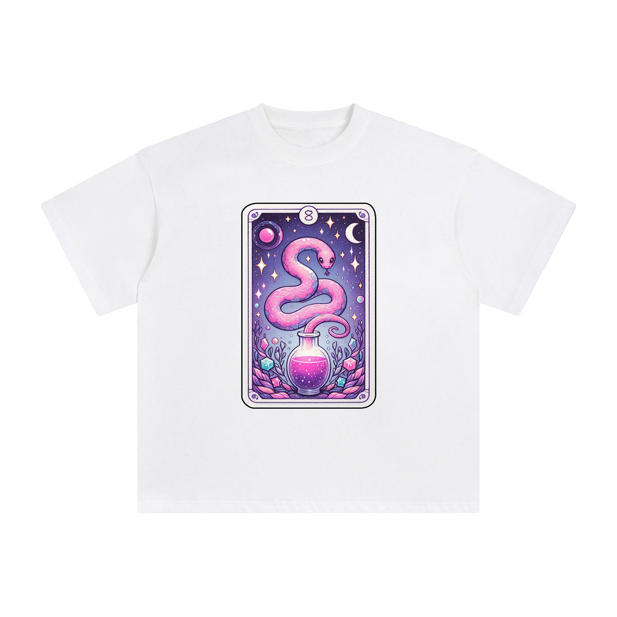 Snake Graphic Tee-INNBLAC Fashion Apparel