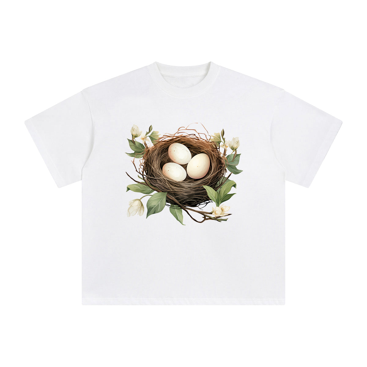 Birds nest Graphic Tee-INNBLAC Fashion Apparel