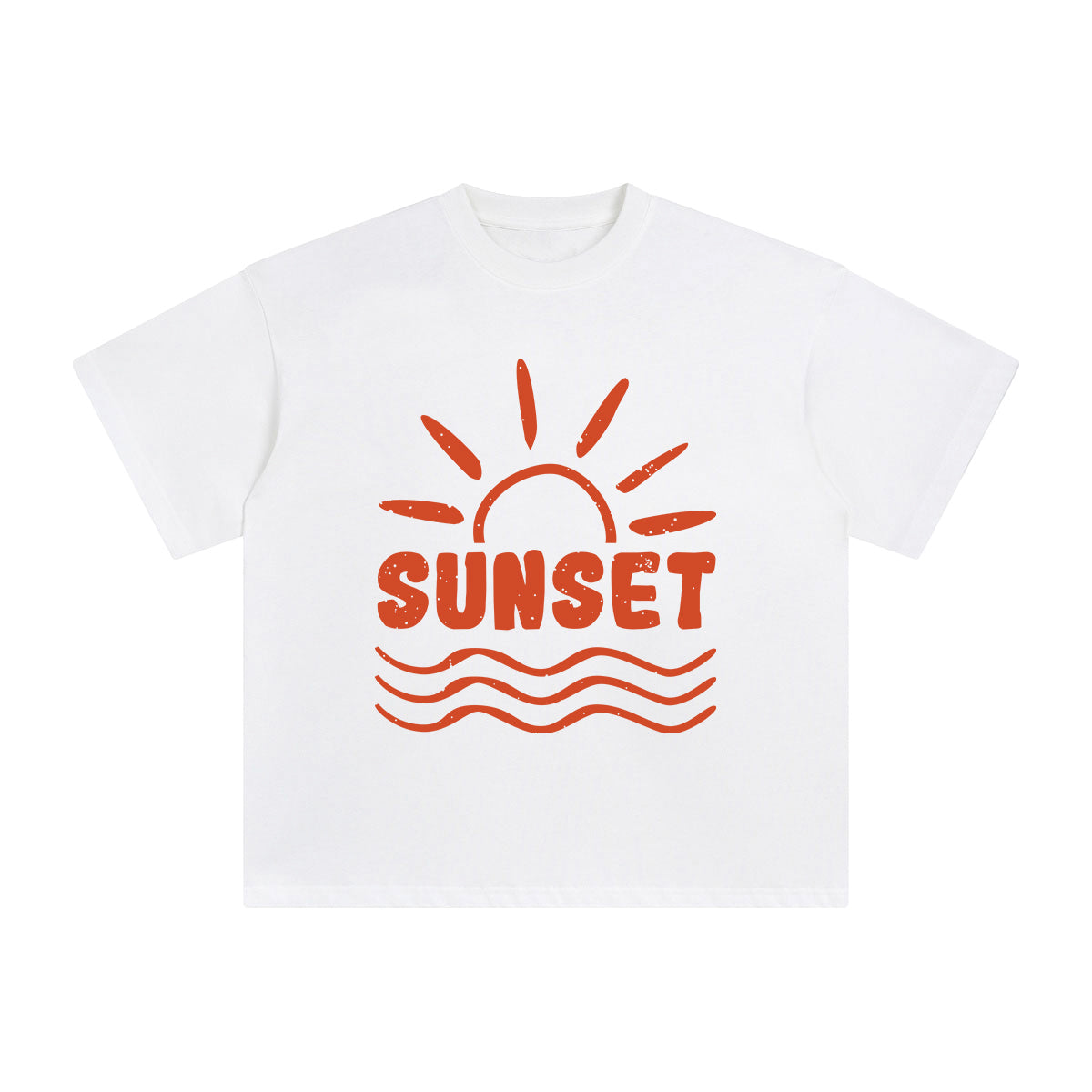 Sunset Graphic Tee-INNBLAC Fashion Apparel