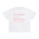 Teacher Quote Graphic Tee-INNBLAC Fashion Apparel