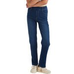 Relaxed Fit Washed Knit Denim Trousers