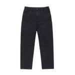 Solid Embroidered Relaxed Straight Leg Jeans