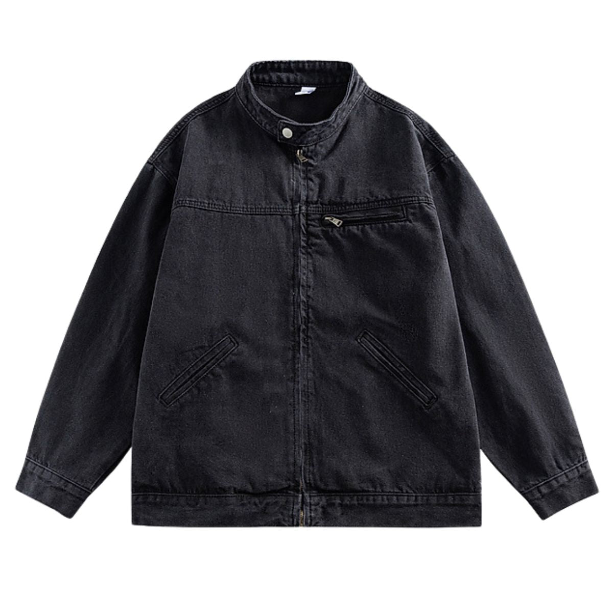 Japanese Heavyweight Retro Washed Loose Denim Jacket
