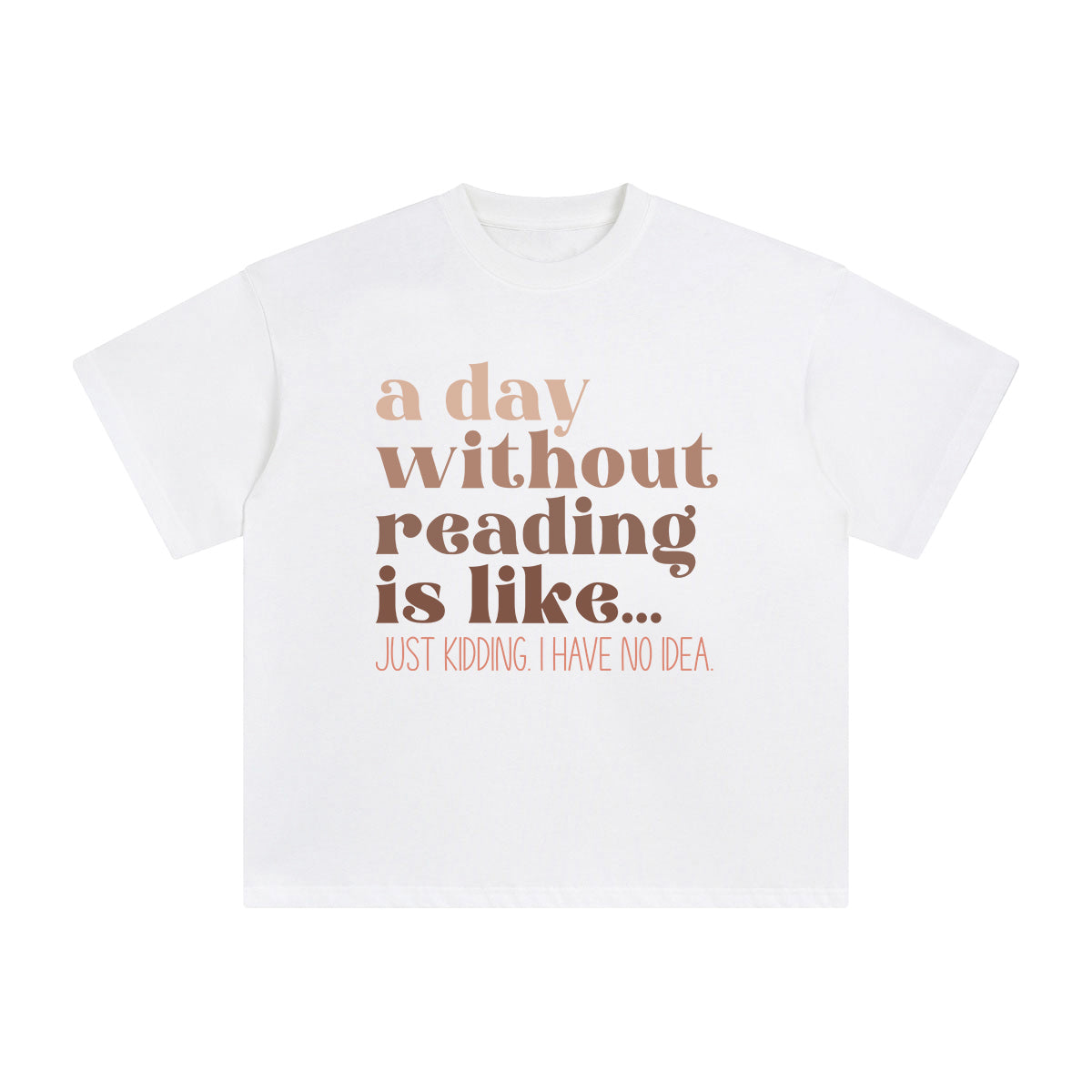 Reading Quote Graphic Tee-INNBLAC Fashion Apparel