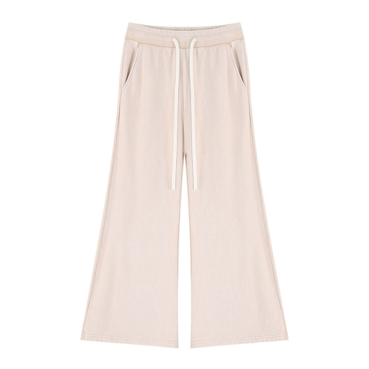 Loose Drapey Cotton Women Flared Pants