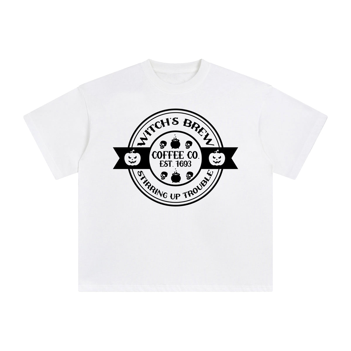 Witch Slogan Graphic Tee-INNBLAC Fashion Apparel