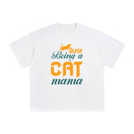 Busy Being A Cat Mama Graphic Tee-INNBLAC Fashion Apparel