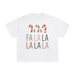 FALALA Boho Christmas Graphic Tee-INNBLAC Fashion Apparel
