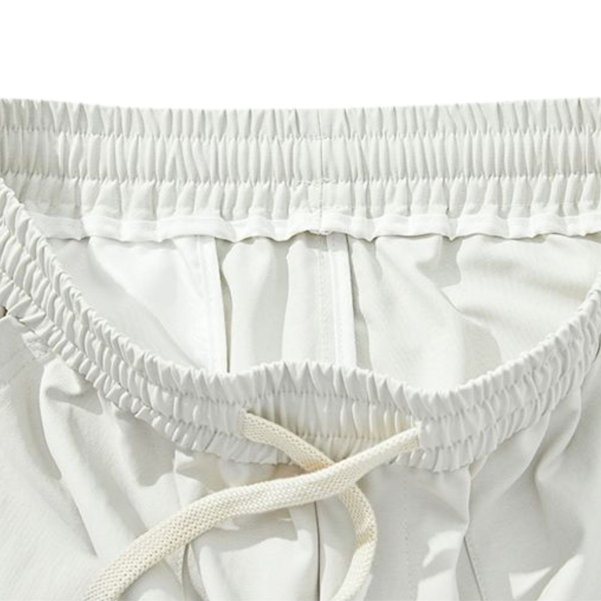 Pantalones cargo de pierna ancha y corte tobillero