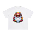 Groovy Santa Claus Graphic Tee-INNBLAC Fashion Apparel