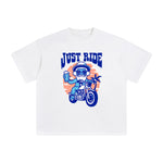 Just Ride Graphic Tee-INNBLAC Fashion Apparel