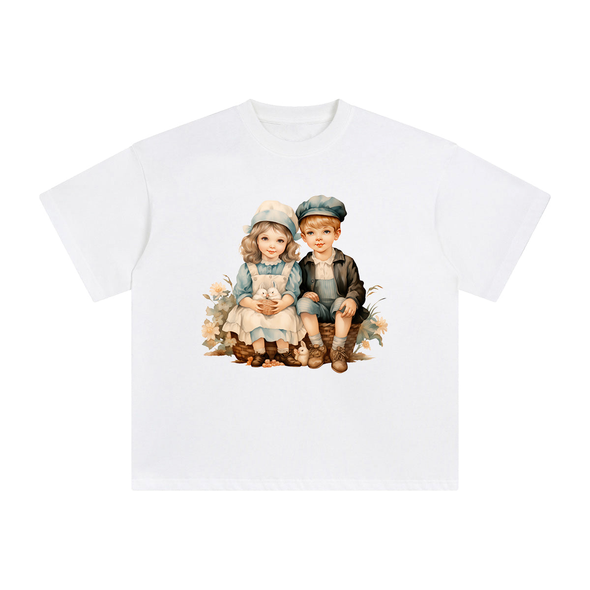 Boy and Girl Graphic Tee-INNBLAC Fashion Apparel
