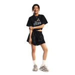 Washed Baggy Fit Graphic Crop Top-INNBLAC Fashion Apparel