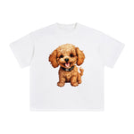 Toy Poodle Graphic Tee-INNBLAC Fashion Apparel