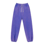 Jogger holgado descolorido y lavado