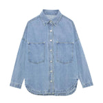 Vestido midi vaquero sin mangas con botones y aberturas en la parte delantera